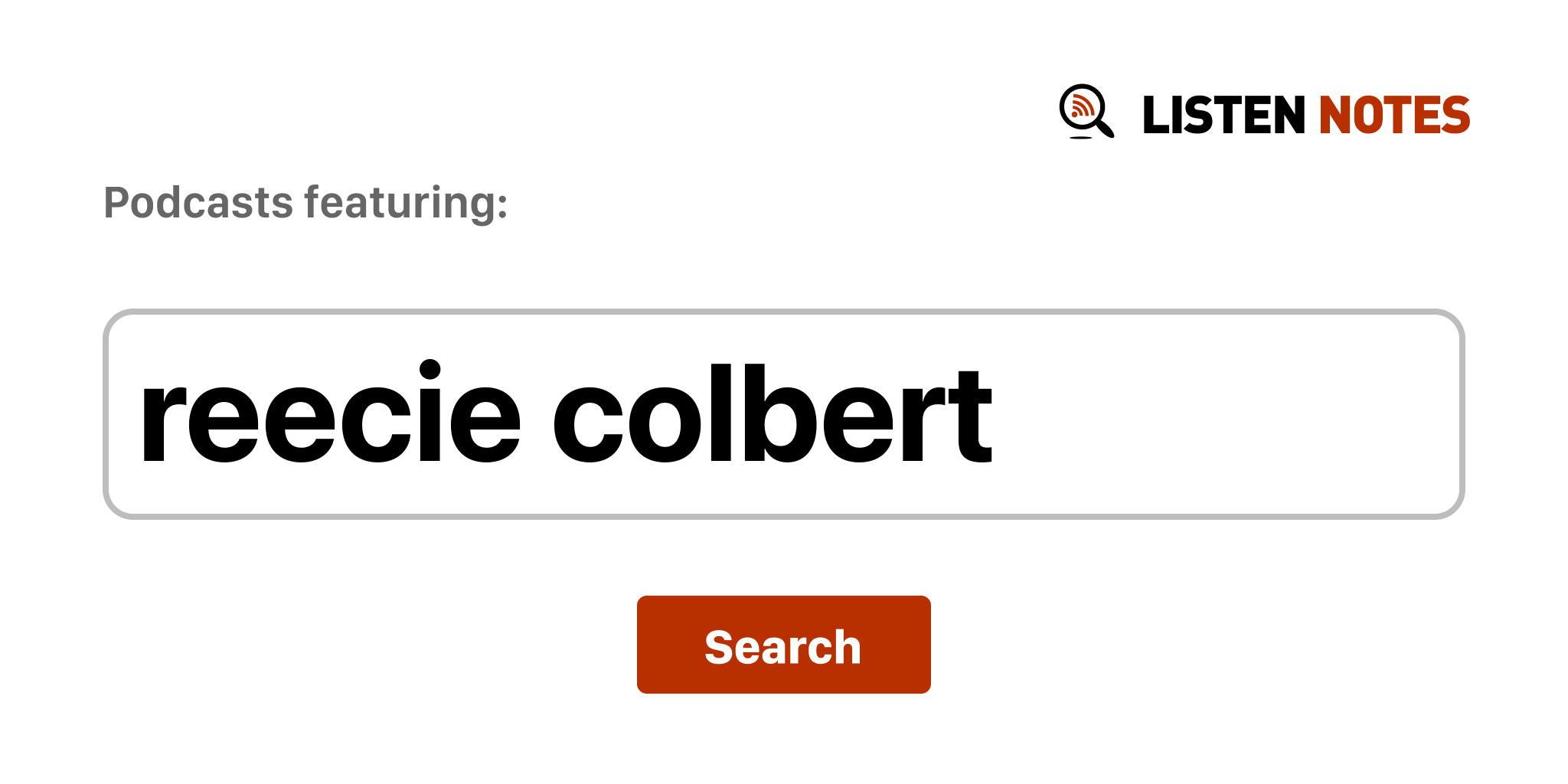 Reecie Colbert - Top podcast episodes